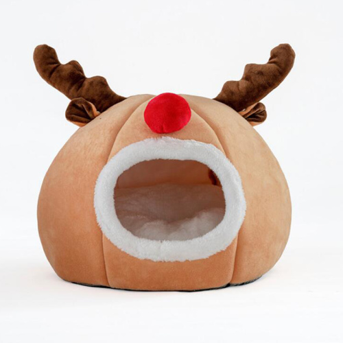 Creative Pet Nest Tent Christmas Reindeer Dog