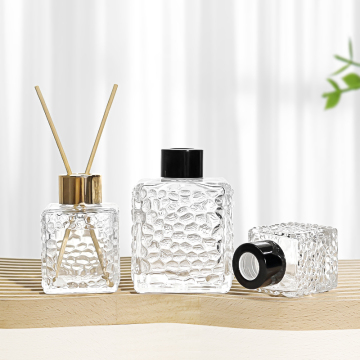 Water cube glass diffuser bottle 50ml 100ml 200ml