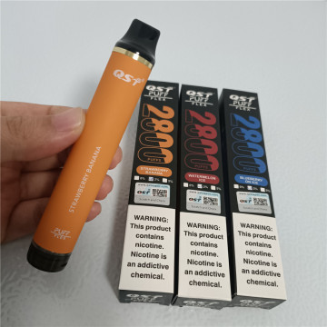 ホットセールVAPE QST Puff Flex 2800パフ