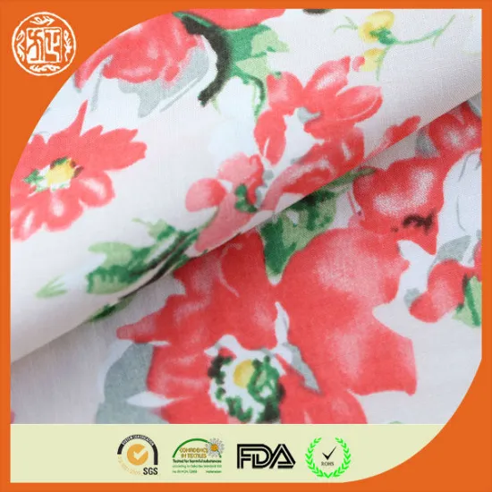 China printed wholesale garment fabric