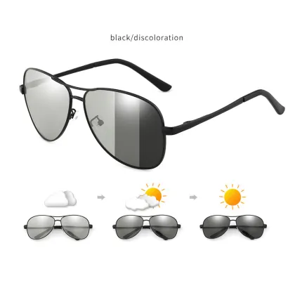 Polarized Night Vision Glasses for Men - Day and Night Driving Sunglasses