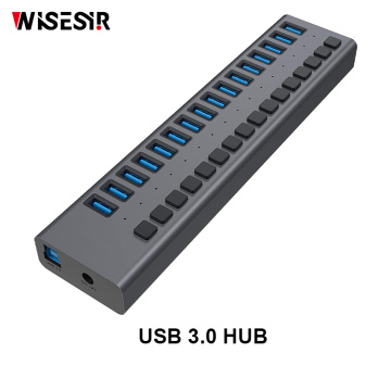 16 포트 90W USB 3.0 USB 허브