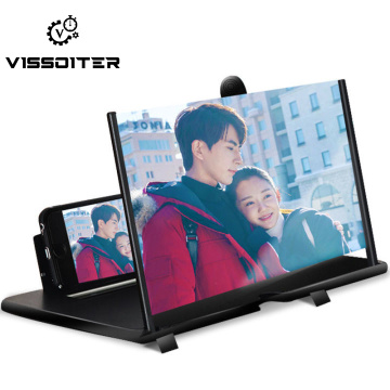 12inch 3D Universal Mobile Phone Screen Magnifier Magnifying Video Amplifier Projector Bracket Desktop Holder Stand For Phone