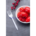 White Plastic Food Grade PP Disposable Plastic Fork