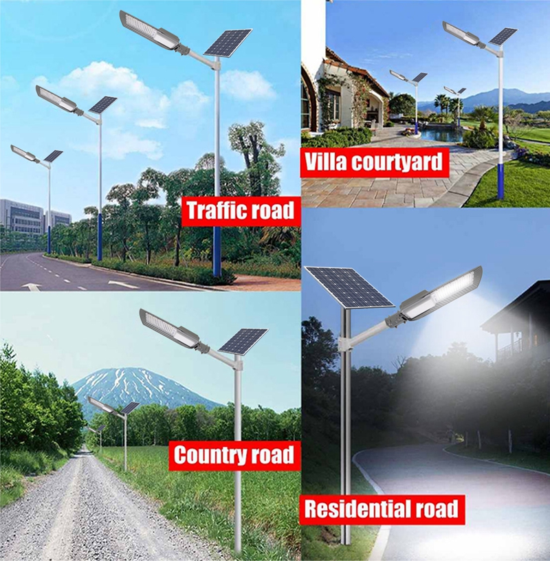 Dual White Solar Led Street Light