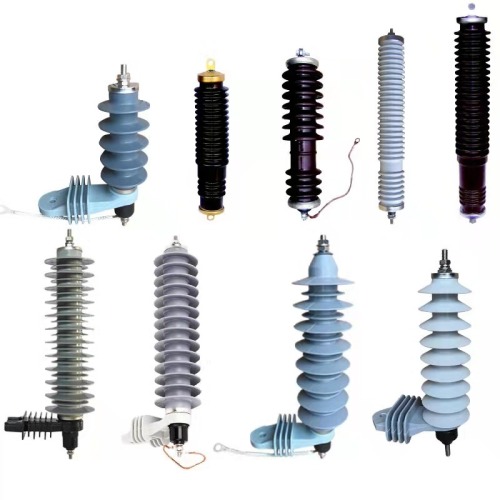 High voltage composite zinc oxide arrester series Polymer type lightning arrester