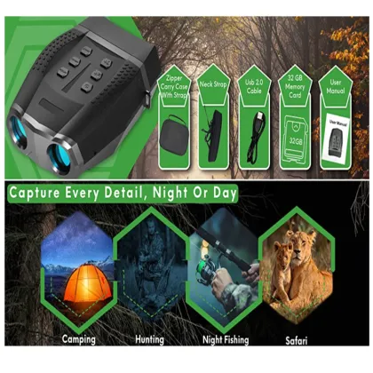 NV5100 Russian Night Vision Binoculars: High Vision HD Video Technology for Improved Sight
