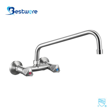 Wall Mount Faucet With Sprayer