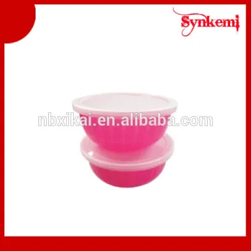 Nice design plastic bowl with lid