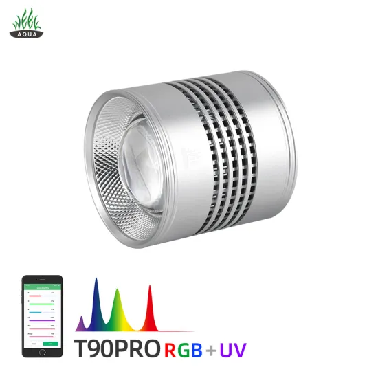 90W RGB UV Full Spectrum Smart LED Aquarium Light - Aqua T90 Pro