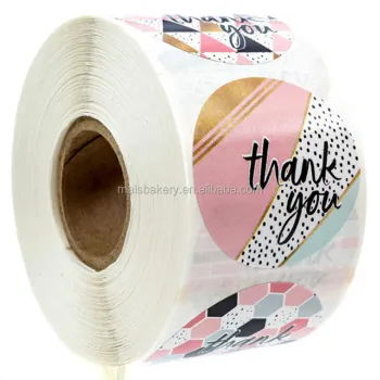 Personalized Label Stickers Rolls for Bakeries
