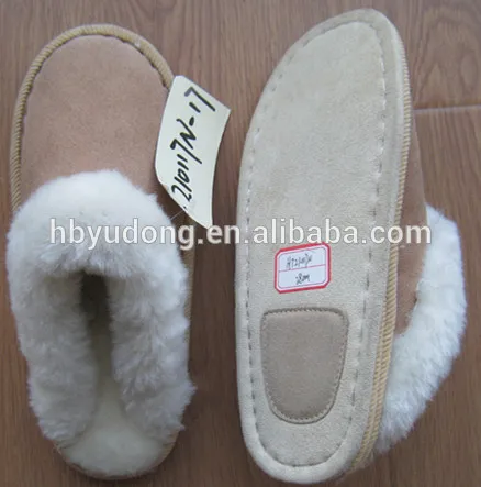 Vogue Mouton product cow leather Slipper on sale