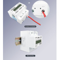 100A 110V 220V 50-60HZ LCD Single phase 2 wire 3 wire Din-rail kWh watt hour energy meter for America