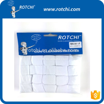 1000pcs1 1/8'' 100% gun cleaning cotton patches,gun cleaning patches , patches