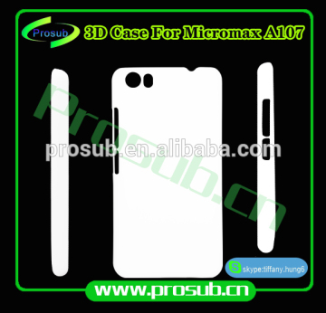 3d sublimation diy blank cell phone case cover skin for SFP- Micromax Canvas Fire 4 /A107