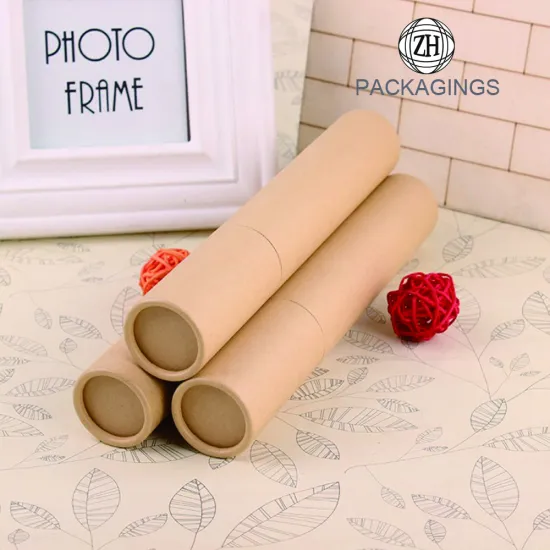 Custom made round cardboard box for gift