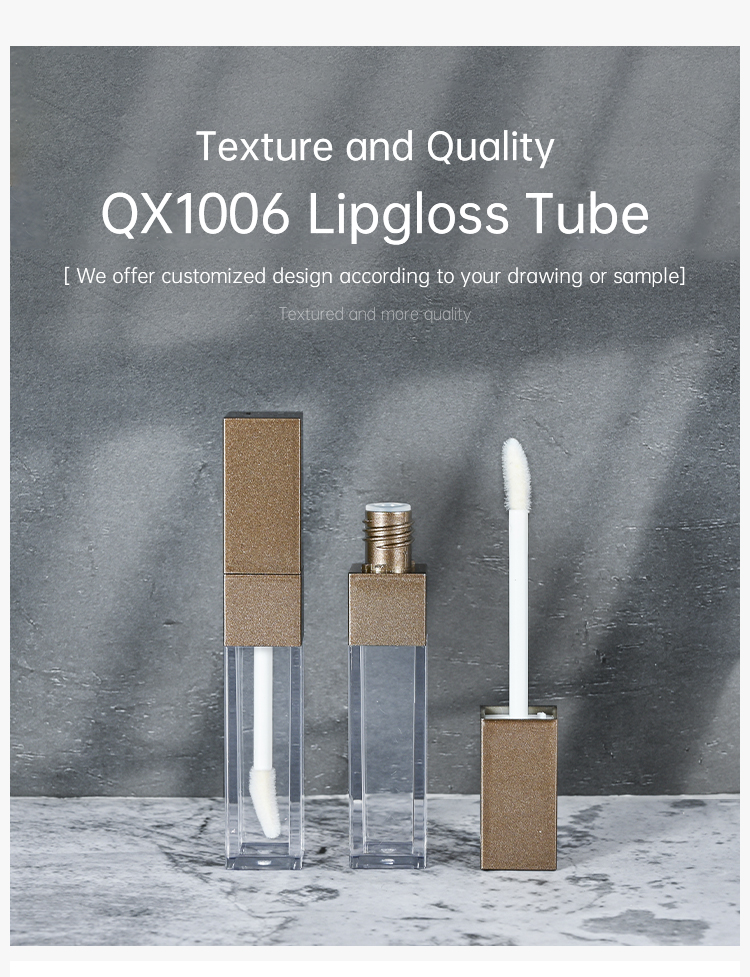 Square Lipgloss Tube