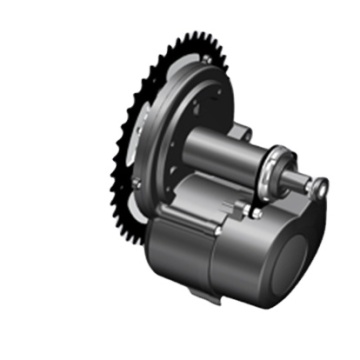 EN15194 Certified 24V/36V/48V 250W/500W Mid Drive Motor for eBikes (EMC/CE/Rohs Compliant)