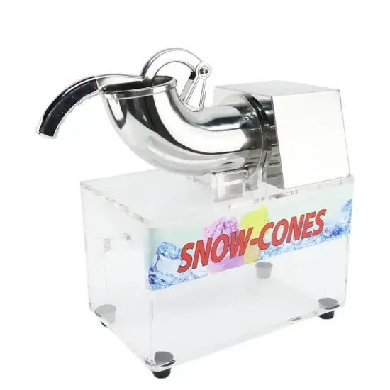 Professional High-Quality Stainless Steel Ice Crushers: A Robust Snow Cone Machine for Commercial and Industrial Use