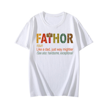 Funny Father's Day Gift T-Shirt - Dad Definition: Mightier Than a Forklift