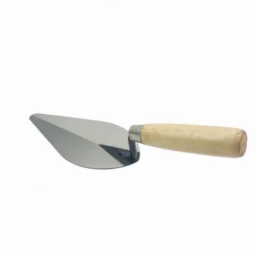 7 Inch Wooden Handle Masonry Trowel for Brick Laying