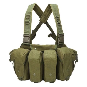 Tactical Vest Lightweight Quick Release Outdoor Hunting Bag with Magazine Pouch