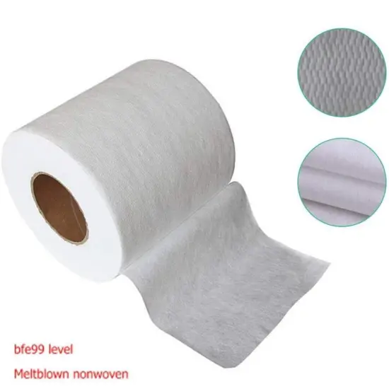 Filter Fabric Meltblown Nonwoven Fabric Original Cloth Material Filter Fabrics Width 17.5CM Interfacing DIY Accessories Cloth 40