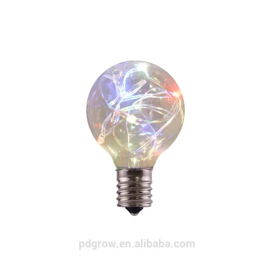 China Factory RoHs approved Fairy copper wire led string light bulb
