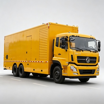 50KW Silent Emergency Power Vehicle for Field Operations