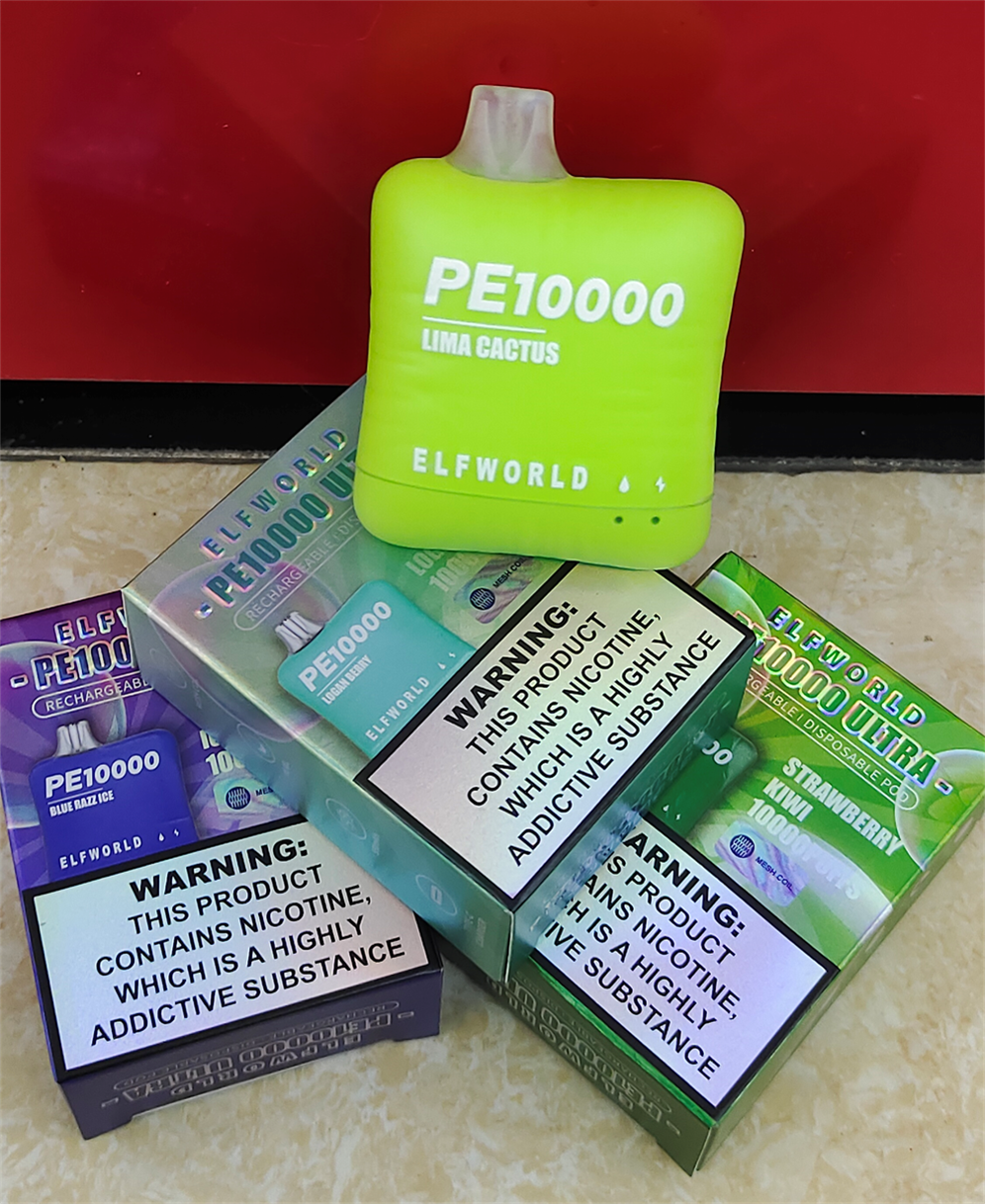 Douanes Wegwerp vape elfworld PE10000 Puff Vape Mod