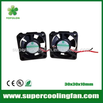 30x30x10mm 5V toyon cooling fan high flow 30mm dc electric fan