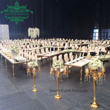 Customizable Golden Supplier Chairs for Children's Banquets
