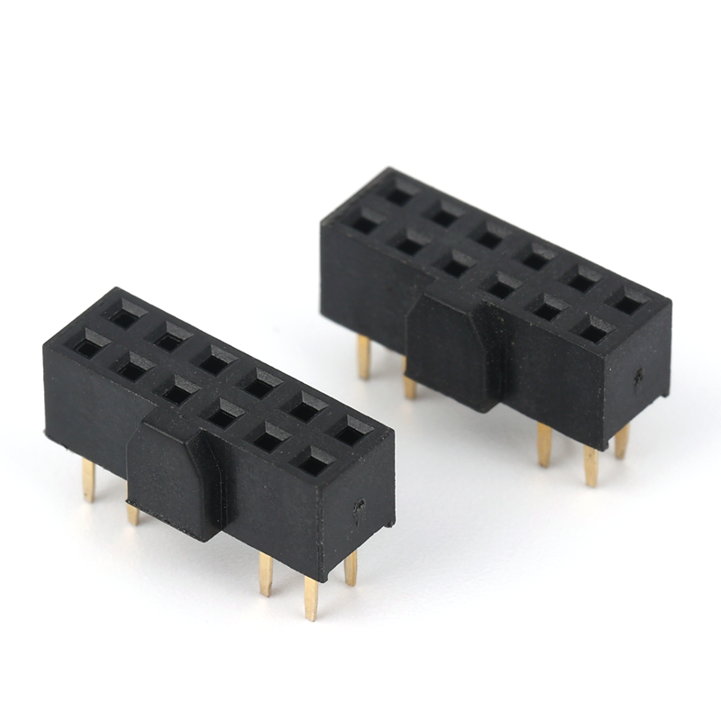 2.0mm Female Header H4.3U With concave