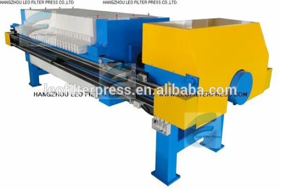 Leo Filter Press Building Slurry Filter Press Machine