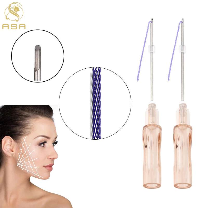 aesthetic pdo collagen tensores meso mesh 21*38mm thread