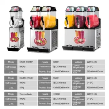 China Origin Frozen Drink Machine (XRJ10Lx3N)