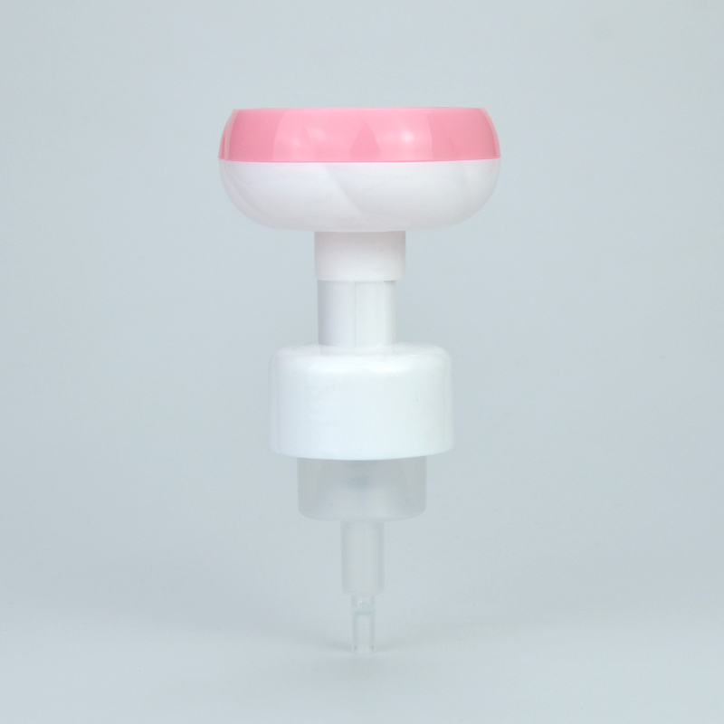 43mm/42mm pink flower foam soap dispenser bottle pump