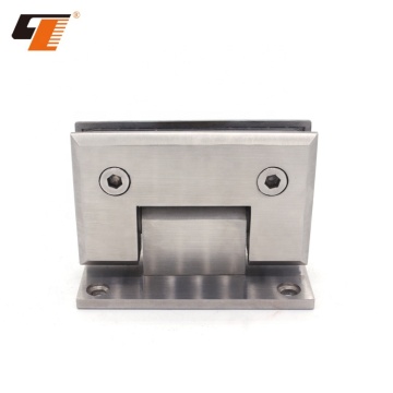 Titanium Golden Shower Door Hinge - Best Selling Frameless Soft Close Bathroom Accessory