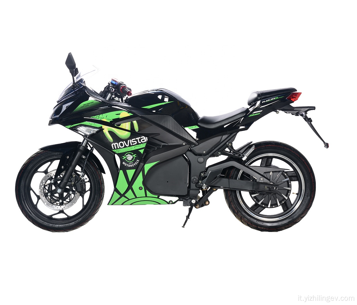 Moto per motori a motore elettrico potente adulto con batteria a piombo per sport 3000W 72V 32A AH MOPILE MOTORE TOPILE