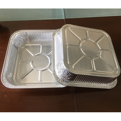 Bandejas de aluminio desechables para horno