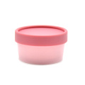 en gros 50g 100g 200g plastique vide pp mignon pot de pot cosmétique rose blanc pour la glace
