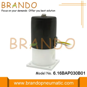 1/8'' Anti Corrosive PTFE Solenoid Valve 24VDC 220VAC