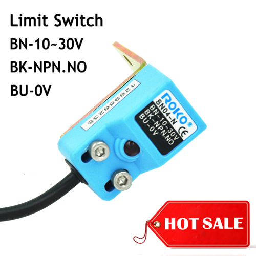 NPN-NO Limit switch untuk panduan gerakan linier