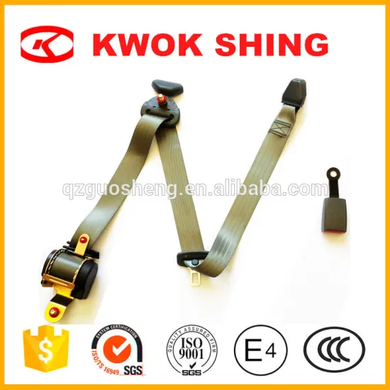 3 points safety belt with ECE R16 Certification (E4)