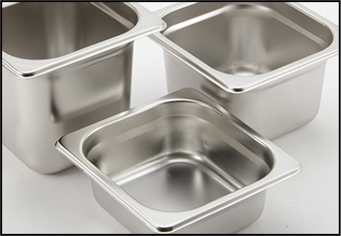 Multi-specification stainless steel gastronorm container