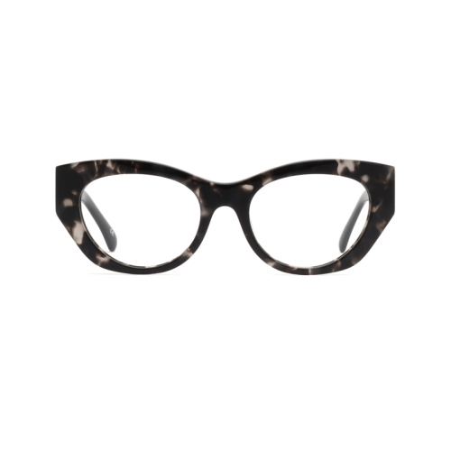 Femmes de luxe Géométrique Acetate Optical Cadre Lunets