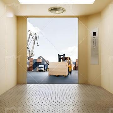 Escenseur de cargaison de lifting des marchandises avec un grand espace