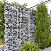 Caixa de gabion para serviços pesados para aplicações de parede