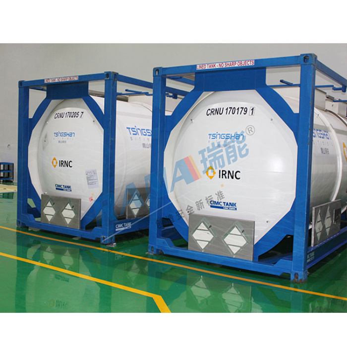 ציוד מיכל ECTFE Resin ISO לאחסון חומצה