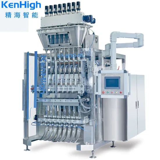 KenHigh Servo Control VFFS Multi-lane Sachet Packing Machine for Coffee Powder Stickpacks